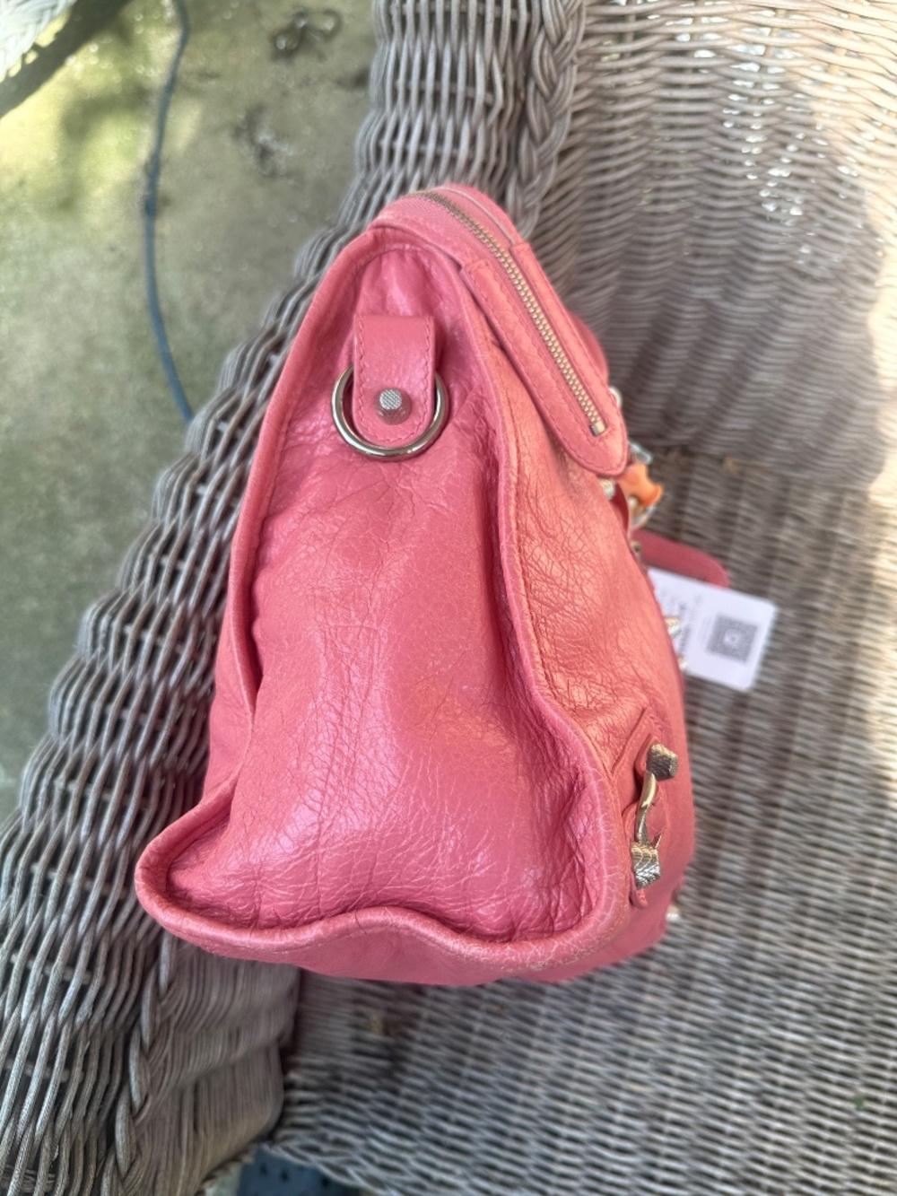 2015 Balenciaga Giant City Bag in Rose Jaipur! Never used! - Picture 3 of 11